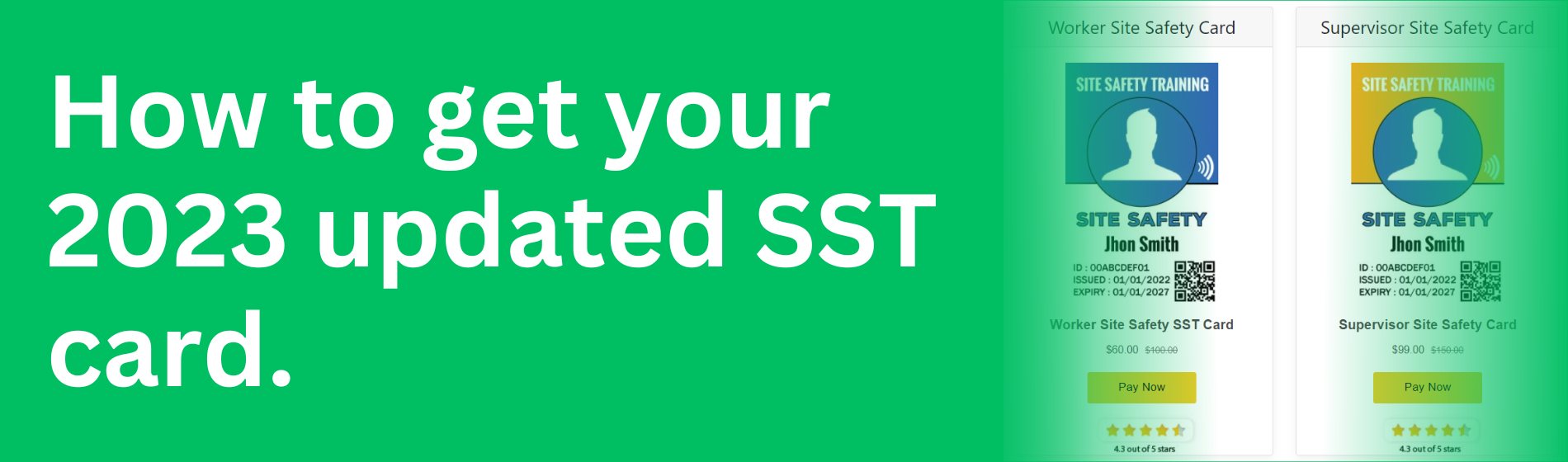 how to Get your 2023 updated sst Card