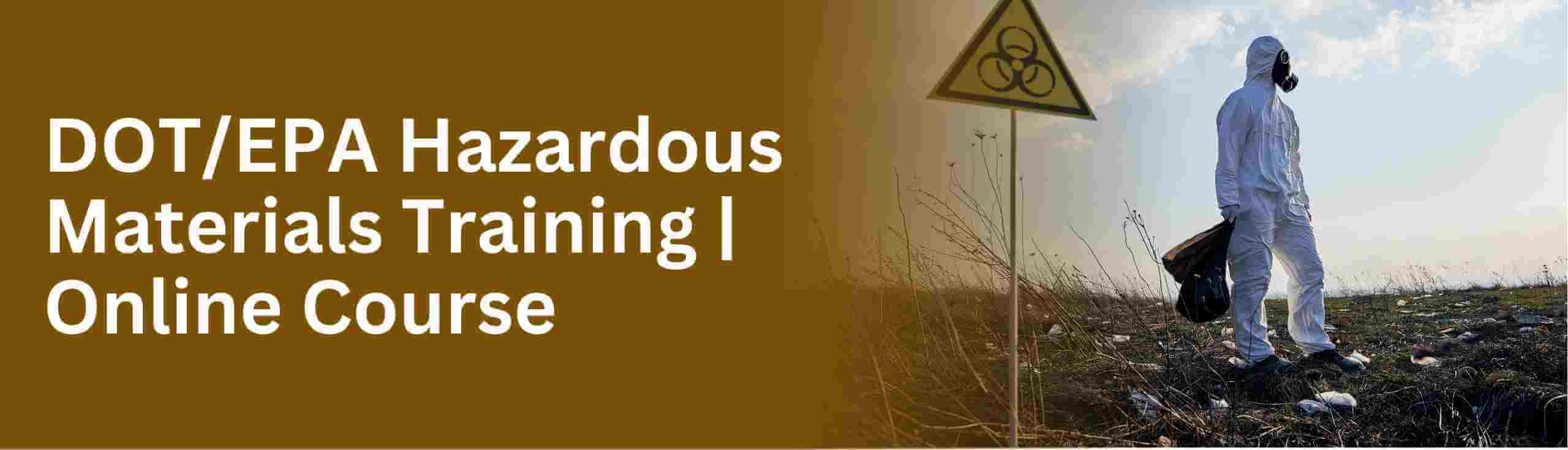Learn about EPA DOT Safety online training