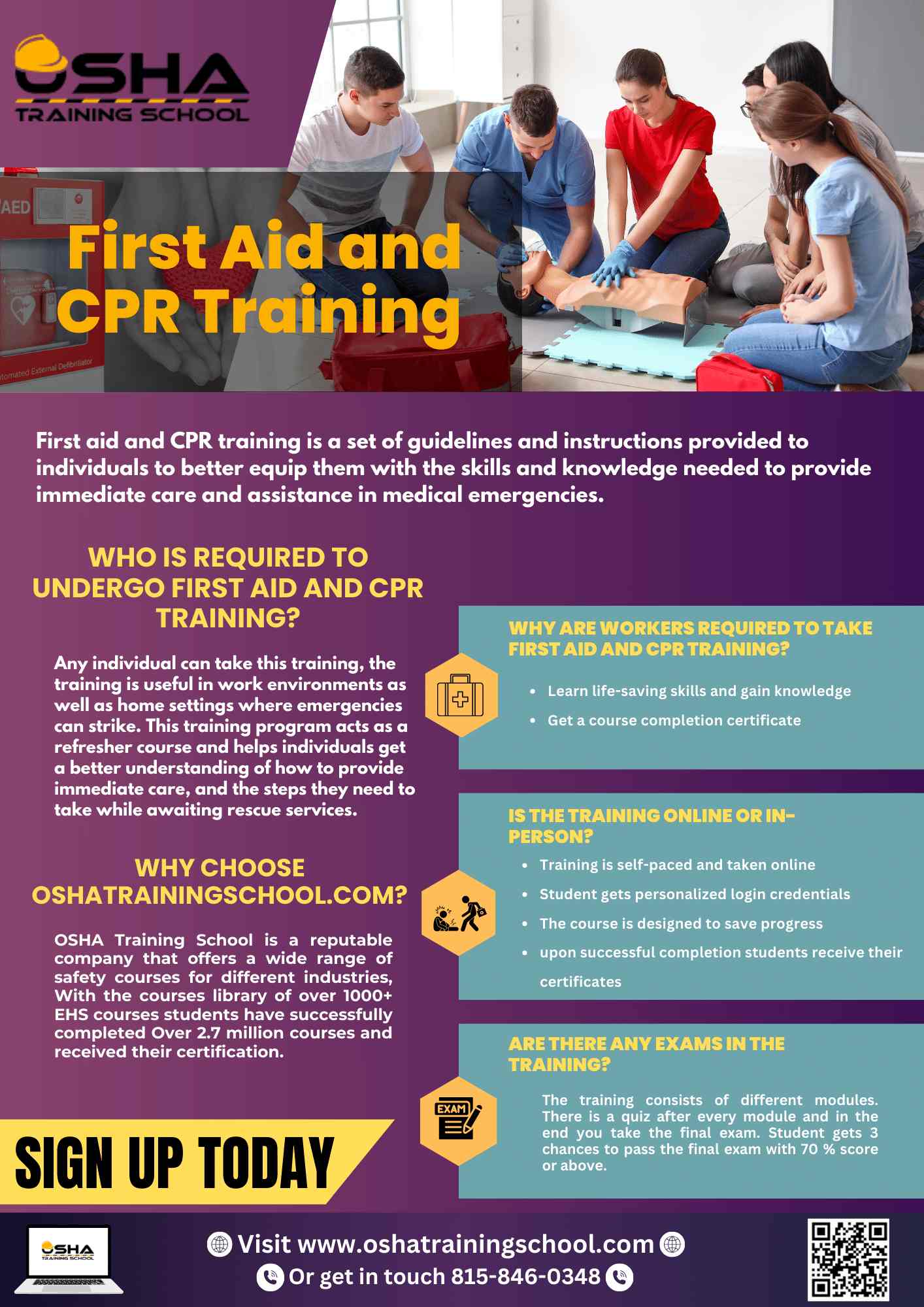 What is First Aid? - CPR Training School