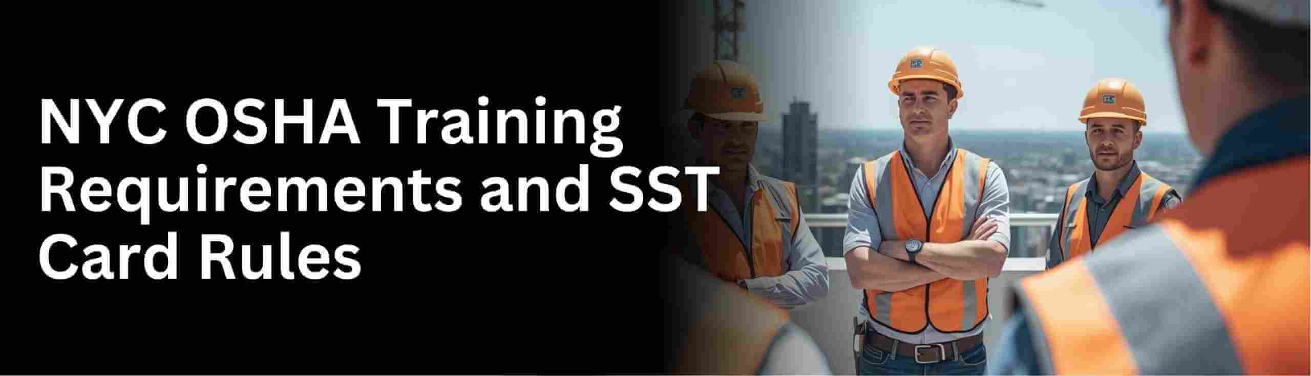 Learn about Free NYC SST 40 hour Course and 63 hour supervisor course online