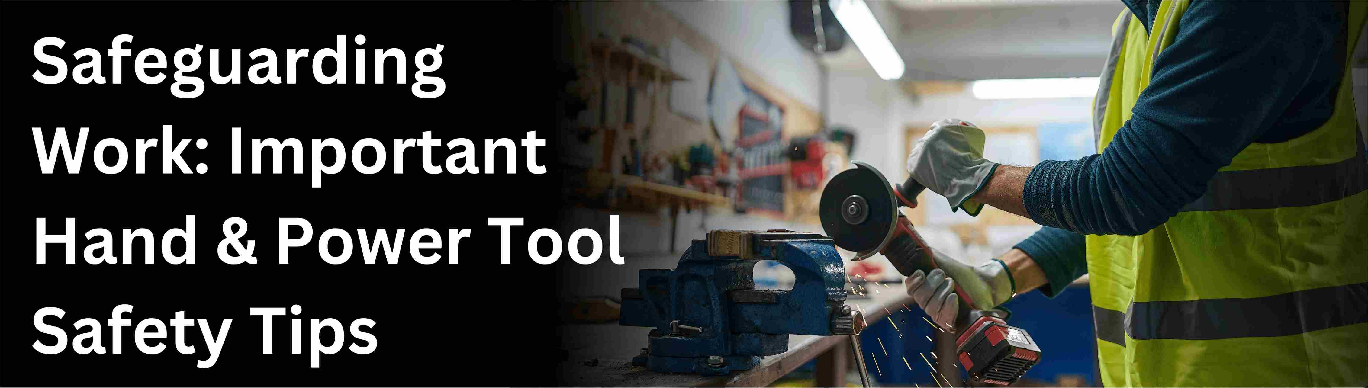 Safeguarding Work: Important Hand & Power Tool Safety Tips