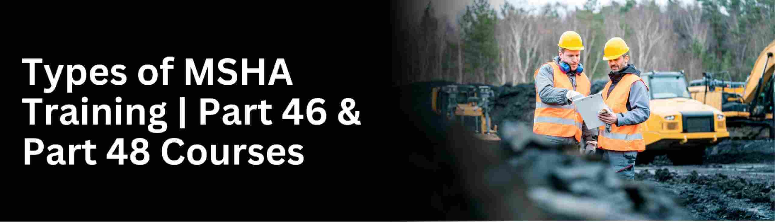know about mining on surface or msha 46 new miner and refresher